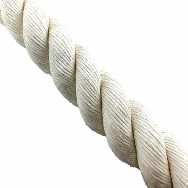 Soft Handling Synthetic Cotton Waterproof Strong White Rope