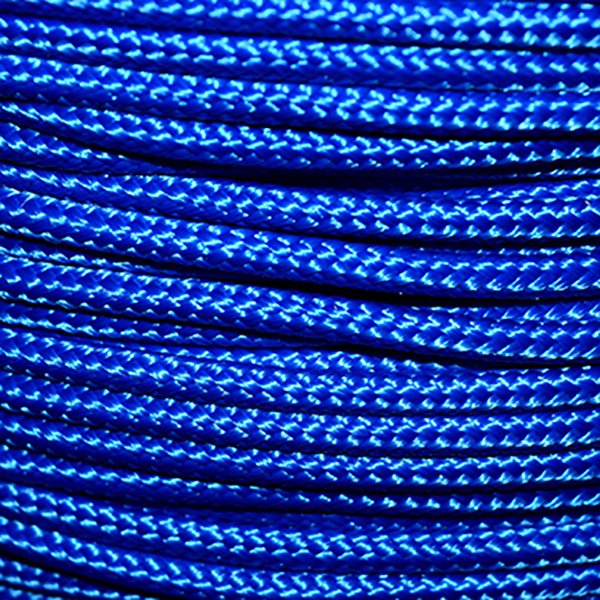 Blue Polypropylene Rope Braided Cord Woven Twine Boating Camping Survival