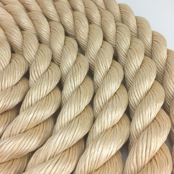 40mm Thick Heavy Duty Twisted Braided Synthetic Sisal Natural Rope
