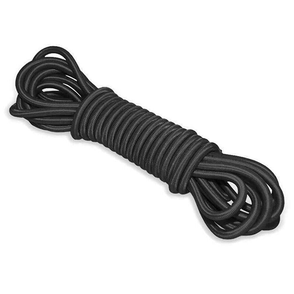 Black Elastic Bungee Rope Shock Cord Tie Down