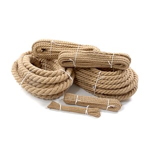 Natural Jute Rope Twisted Hessian Braided Decking Garden Boating Sash 