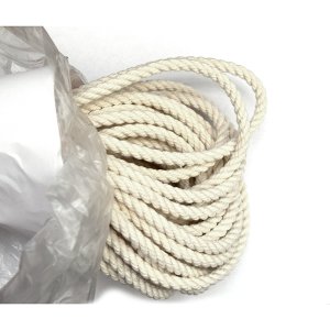 Untreated Twisted Sash Cord Twine Natural Cotton for Washing